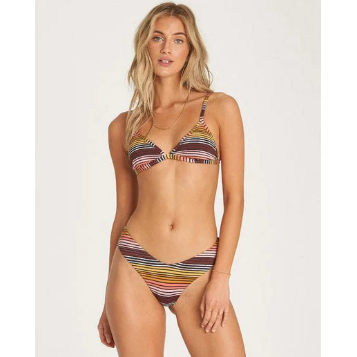 ladies bikini top heat wave -Billabong Sun Fall Fix Tri Bikini Top