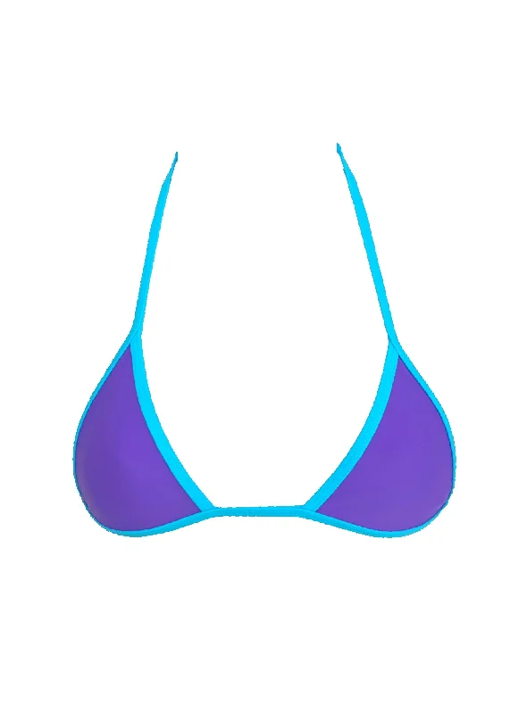 ladies bikini top sky blue -008 Micro Bikini Top - Ultra Violet