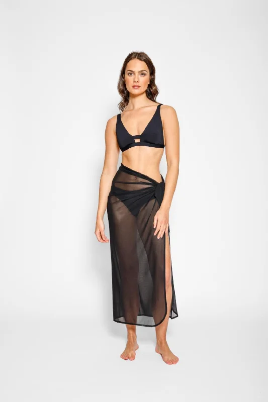 Women’s cover-up cotton soft -Escape Mesh Long Sarong