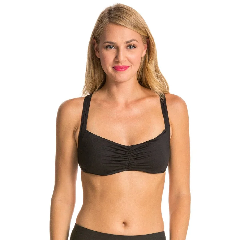 ladies bikini top leaf fall -Carve Lanai Bikini Top