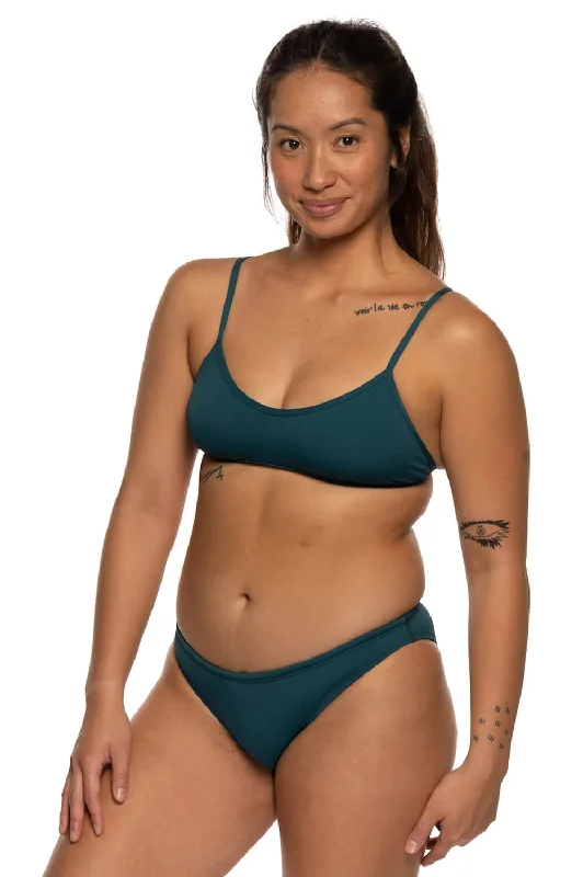 Women’s bikini bottoms summer breeze -Midl Bikini Bottom - Peacock