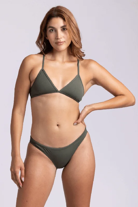 Women’s bikini bottoms gray mist -Europe Bikini Bottom - Army