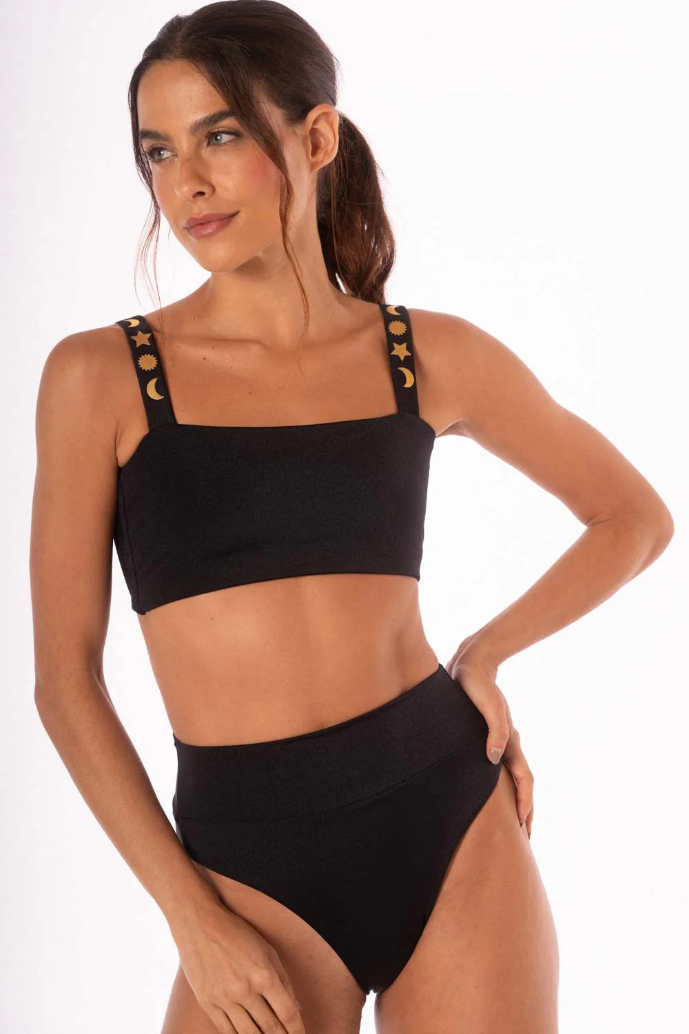 ladies bikini top next trend -Straight Bikini Top