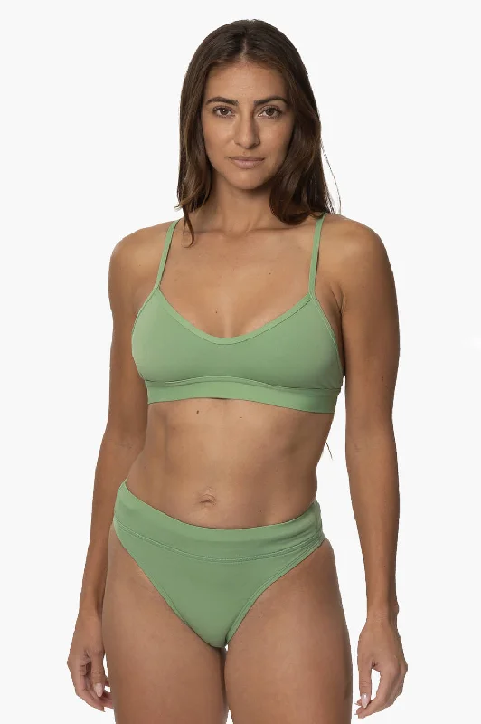 Women’s bikini bottoms fall tone -Zoe Bikini Bottom - Matcha