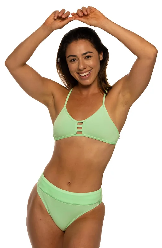 Women’s bikini bottoms futuristic cut -Zoe Bikini Bottom - Mint