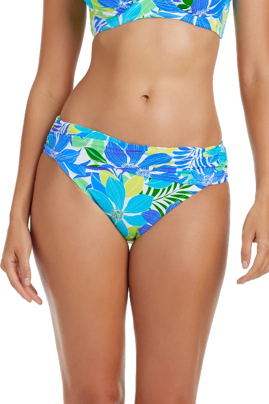 Women’s bikini bottoms eye-catching style -Bleu Rod Beattie Fresh Takes Sarong Hipster Bottom