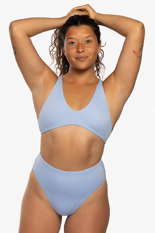 Women’s bikini bottoms sustainable wear -Natia Bikini Bottom - Sky