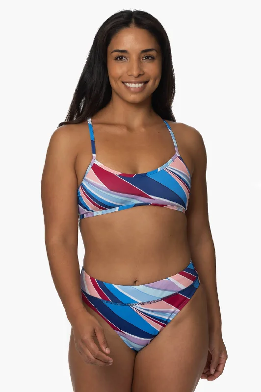 Women’s bikini bottoms beach bag match -Zoe Bikini Bottom - Lightbeam