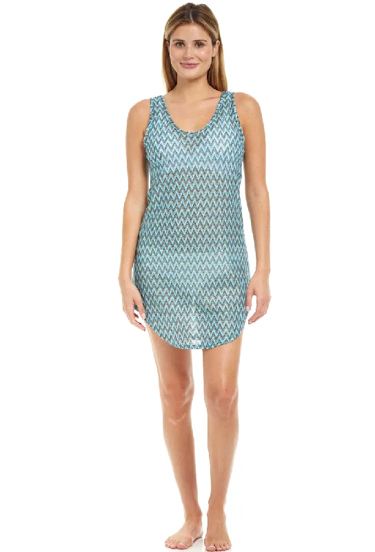 Women’s cover-up durable wear -TANK DRESS - ZIGGY