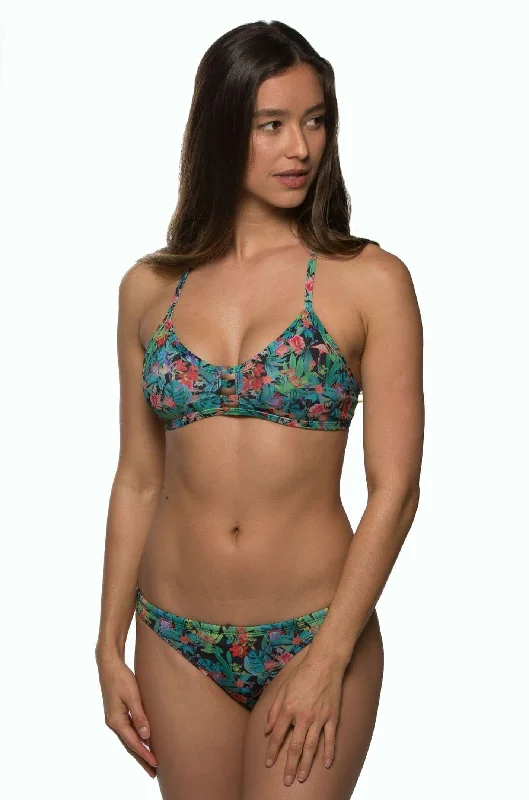 Women’s bikini bottoms lavender calm -Bali Bikini Bottom - Prints