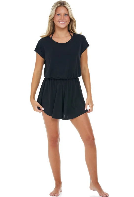 Women’s cover-up pink blush -ROMPER - SPA