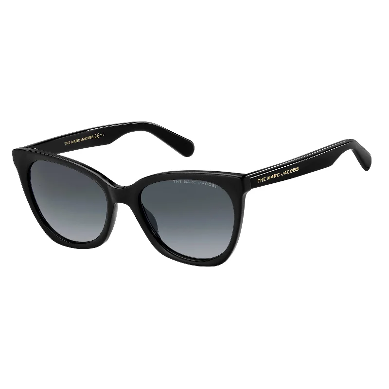 ladies sunglasses free frame -Marc Jacobs MARC 500/S 807 549O(MJ30) Women's Black Sunglasses