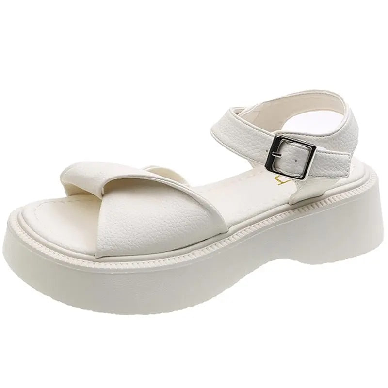 Women’s sandals kitten heel charm -OCW Women Sandals Arch Support Cushion Breathable Buckle AntiSlip Sandals