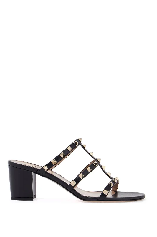 Women’s sandals pointed toe sleek -VALENTINO GARAVANI Rockstud Flat Sandals for Women