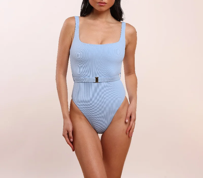 ladies one-piece swimsuit no shipping -Naomi Square Neck One Piece