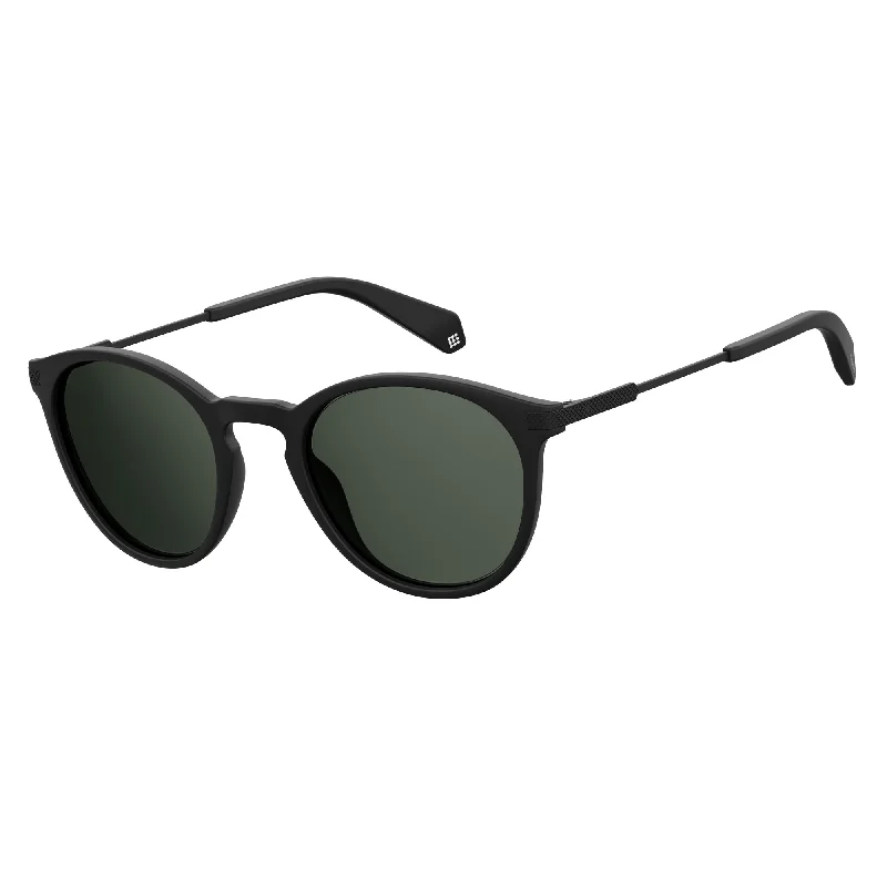 ladies sunglasses woven bridge -Polaroid PLD 2062/S 003 50M9(PLD43) Unisex Matte Black Sunglasses