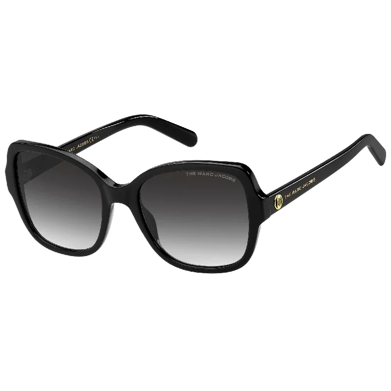 ladies sunglasses smoky frame -Marc Jacobs MARC 555/S 807 559O(MJ38) Women's Black Sunglasses