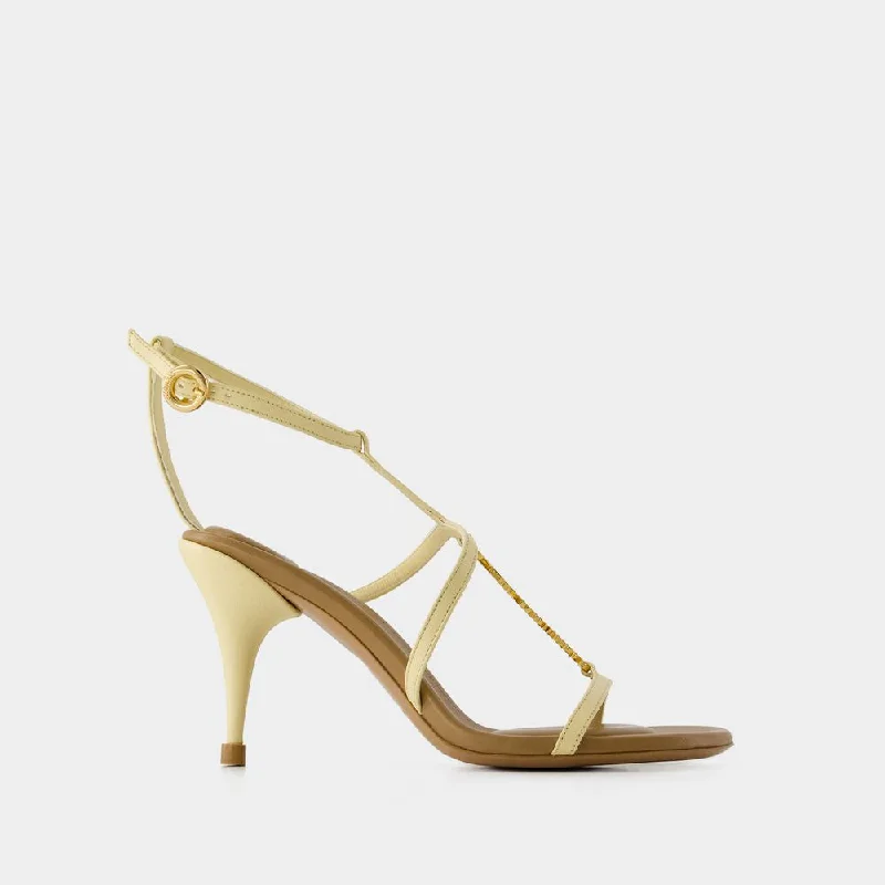 Women’s sandals festival vibe -JACQUEMUS Pralu Mini Sandals