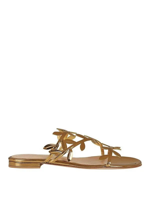 Women’s sandals vintage charm -GIANVITO ROSSI Flavia 05 Mekong Mini Sandals