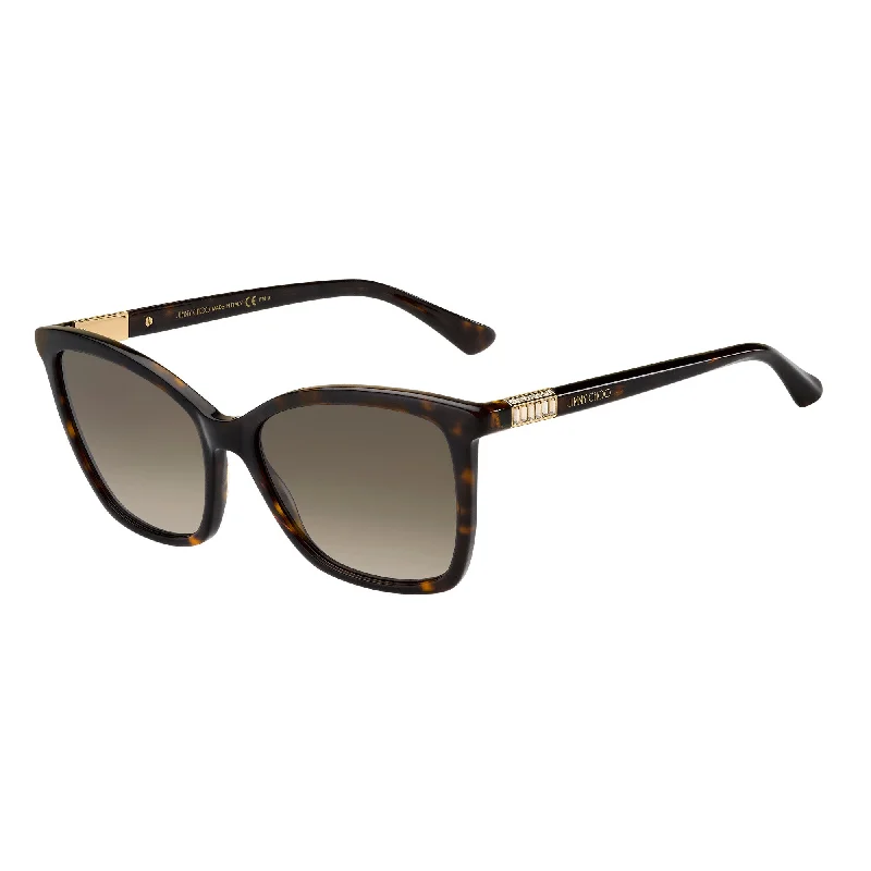 ladies sunglasses glossy feel -Jimmy Choo ALI/S 086 56HA (JC33) Women's Dk Havana