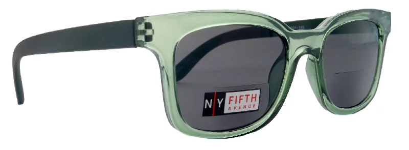 ladies sunglasses recycled frame -Mars, High-End Line Bifocal (Clear On Top) Reading Sunglasses Unixes OR Non-Bifocal Readers Sunglasses (Transparent Green ) NY Fifth Avenue