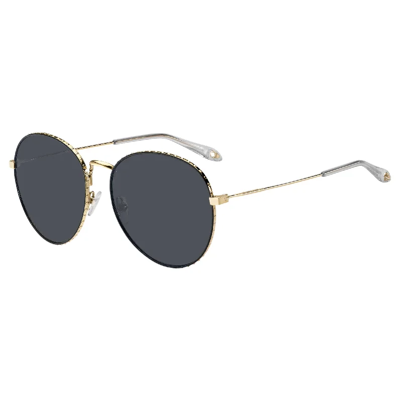 ladies sunglasses cushy rubber -Givenchy GV 7089/S J5G 60IR(GV3) Women's Gold Sunglasses