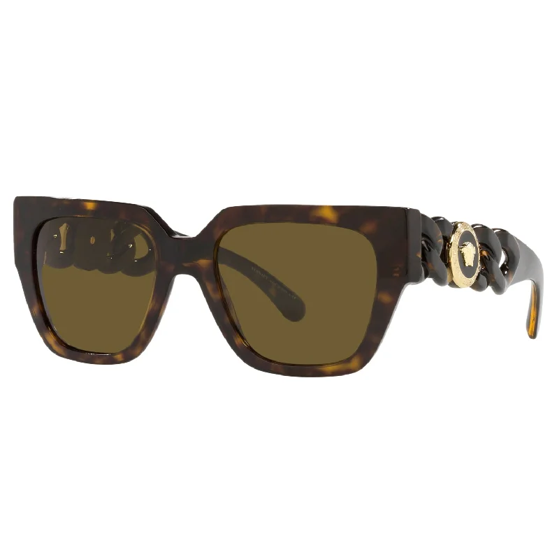 ladies sunglasses fan hit -Versace 0VE4409 108/73 53 (VER24) Ladies Havana Sunglasses