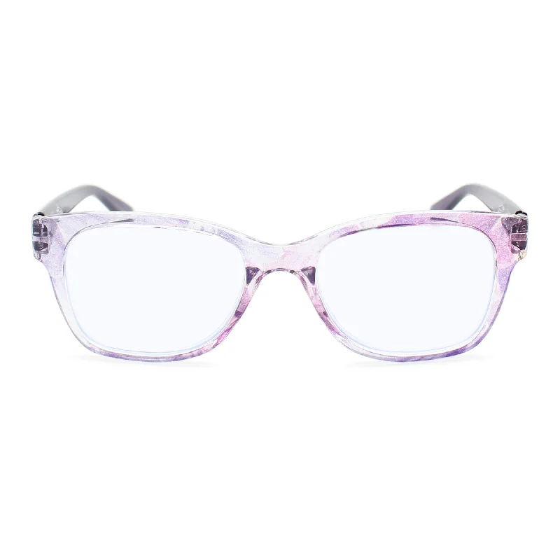 ladies sunglasses long arms -Colorful Blue-Light-Blocking Reading Glasses for Women | R-886P