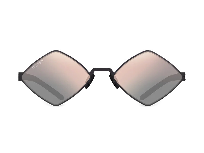 ladies sunglasses vented frame -BALI / TITANIUM