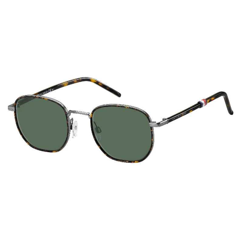 ladies sunglasses frosted lenses -Tommy Hilfiger TH 1672/S R80 50QT(TH5) Unisex Mtdk Ruth Sunglasses