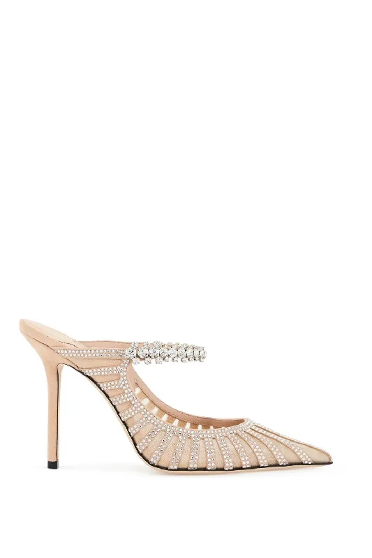 Women’s sandals clearance find -JIMMY CHOO Elegant Flat Sandals with Crystal Embellishments