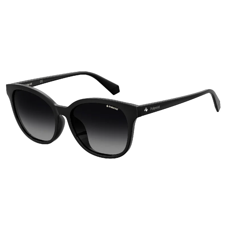 ladies sunglasses velvet touch -Polaroid PLD 4089/F/S 807 55WJ(PLD75) Unisex Black Sunglasses