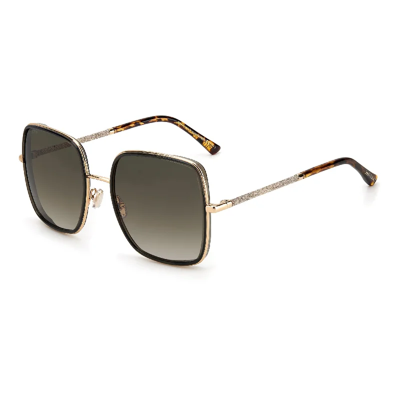 ladies sunglasses dusk glow -Jimmy Choo JAYLA/S 01Q 57HA(JC21) Unisex Gold Brown