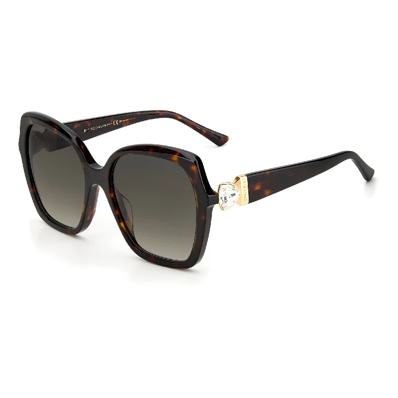 ladies sunglasses UVA protection -Jimmy Choo MANON/G/S 086 57HA(JC10) Unisex Havana