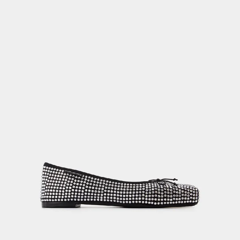 Women’s sandals embellished glow -ALEXANDER WANG Billie Ballerinas - Women's Mini Sandals for FW24