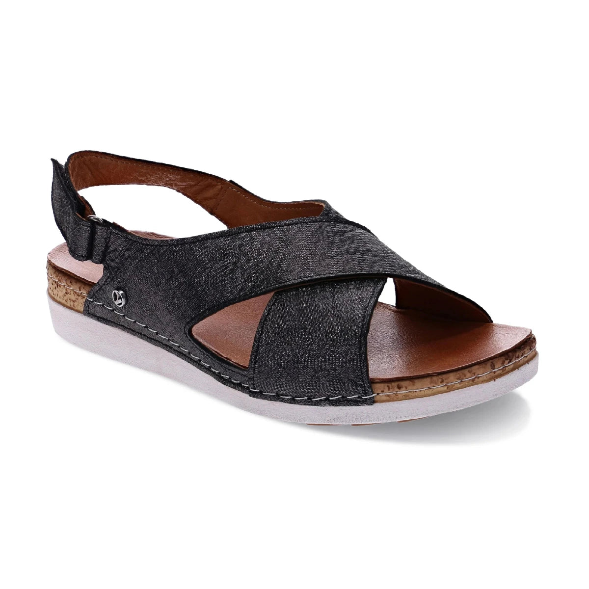 Women’s sandals ocean breeze -Revere Cottesloe Women's Back Strap Sandals In Black