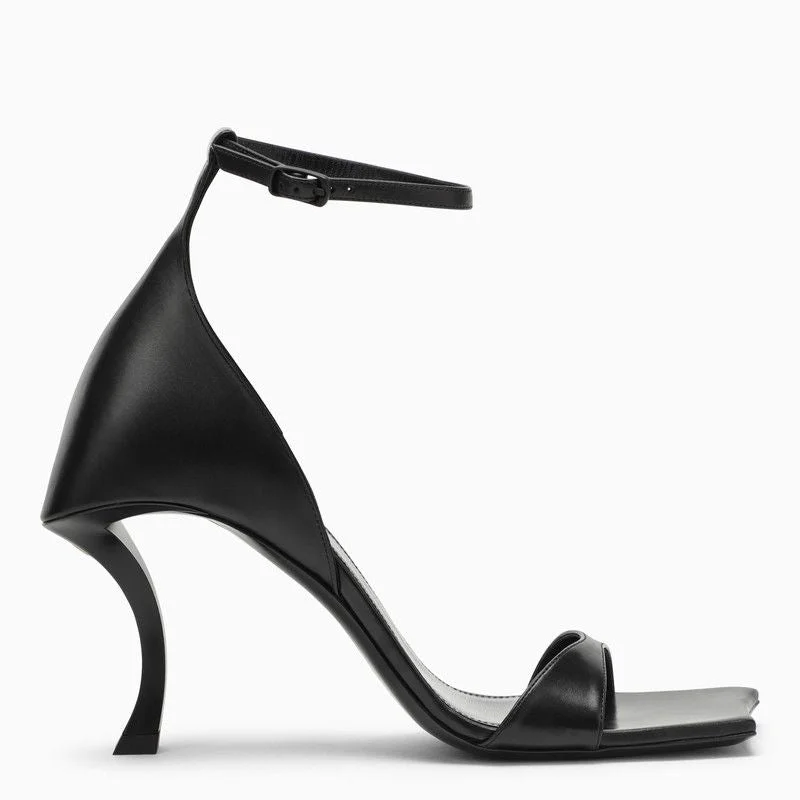 Women’s sandals closed toe sleek -BALENCIAGA Hourglass Mini Sandals for Women