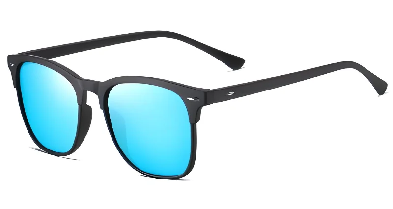 N56 Black - Mirror Turquoise lens