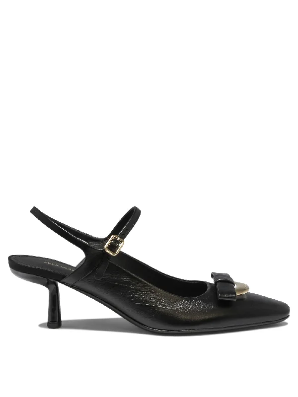 Women’s sandals asymmetrical cut -Ferragamo Ophelia Slingbacks - Women’s Footwear for Fall 2025