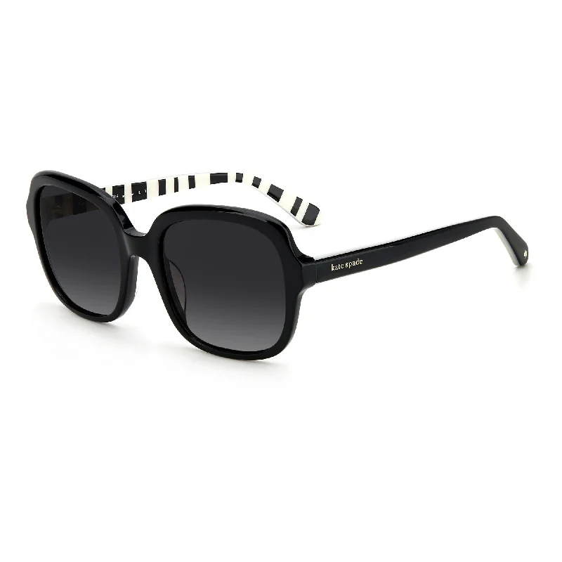 ladies sunglasses snug hold -Kate Spade BABBETTE/G/S 807 55WJ(KS25) Unisex Black