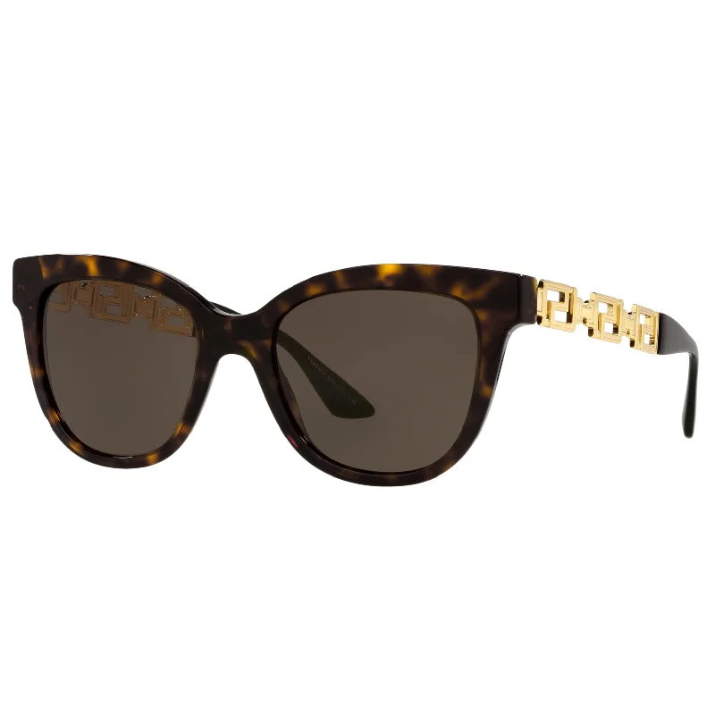 ladies sunglasses broad fit -Versace 0VE4394 108/73 54 (VER12)  Ladies Havana Sunglasses