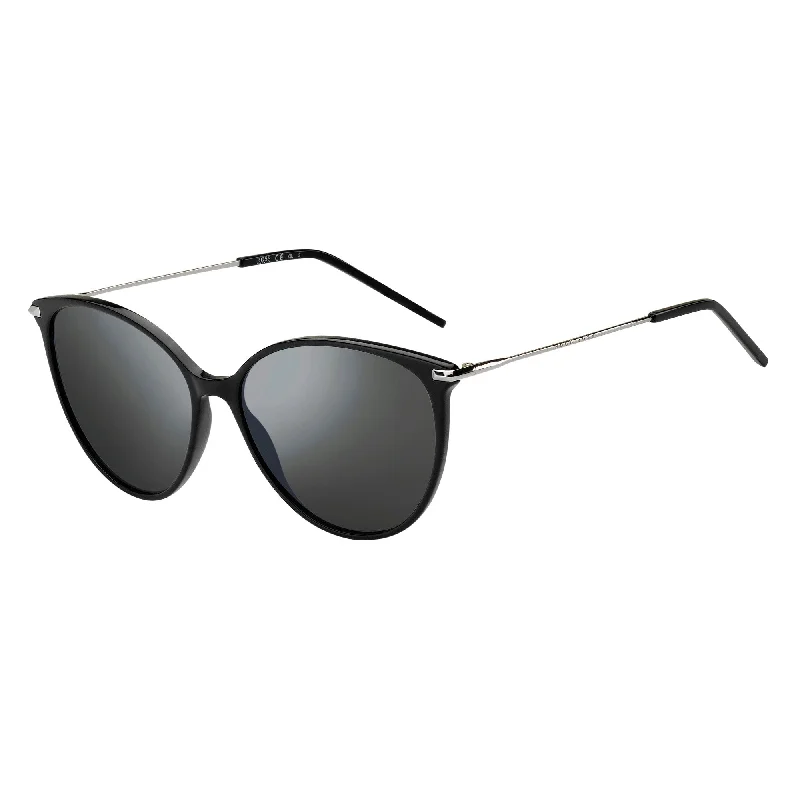 ladies sunglasses bendable arms -Hugo Boss 1272/S 807 58T4(HB35) Women's Black Sunglasses