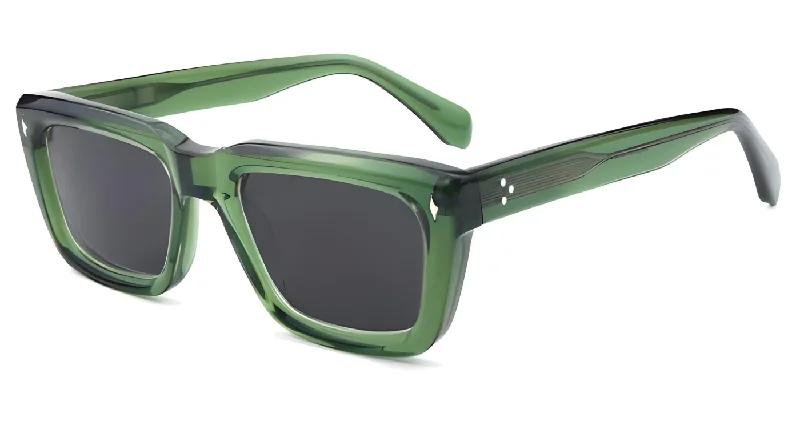 S31 Transparent Green - Black lens