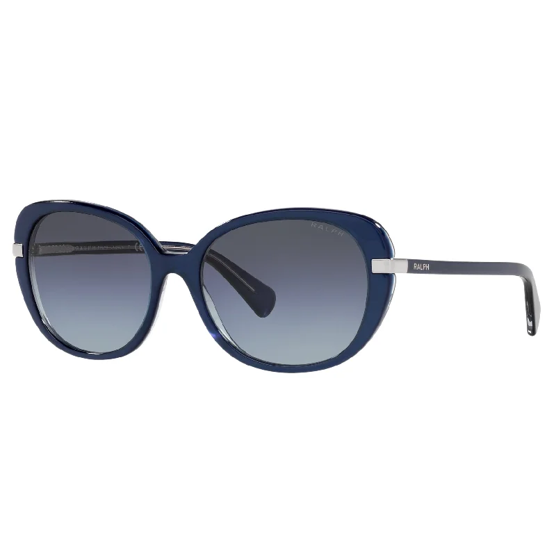 ladies sunglasses bespoke shade -Ralph 0RA5277 593919 56 (RL18) Women's Shiny Blue Sunglasses