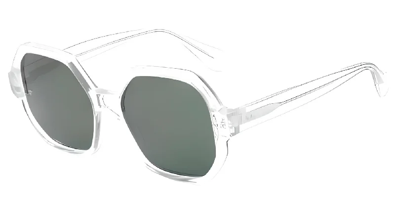 N83 Transparent - Green lens