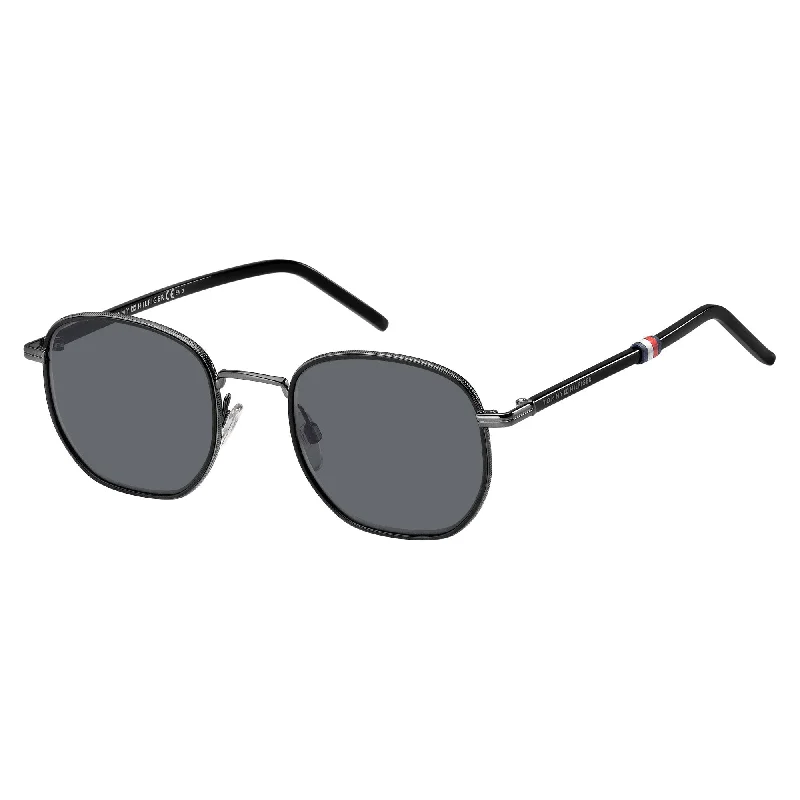 ladies sunglasses wanderer vibe -Tommy Hilfiger TH 1672/S V81 50IR(TH6) Unisex Dkrut Blk Sunglasses