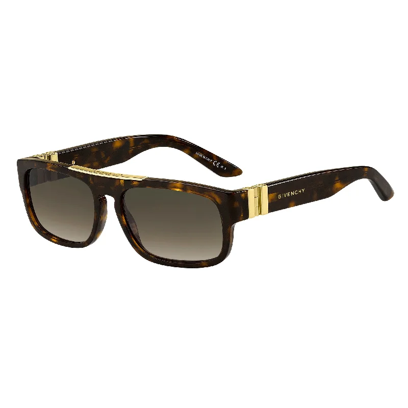 ladies sunglasses splash art -Givenchy GV 7212/S 086 57HA(GV34) Unisex Hvn Brown Sunglasses