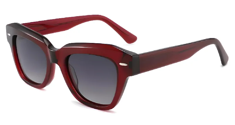 S23 Dark Red - Black lens