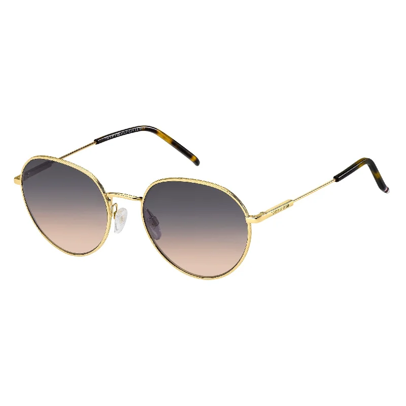 ladies sunglasses stretch fit -Tommy Hilfiger TH 1711/S 01Q 54GA (TH17)Unisex Gold Brown Sunglasses