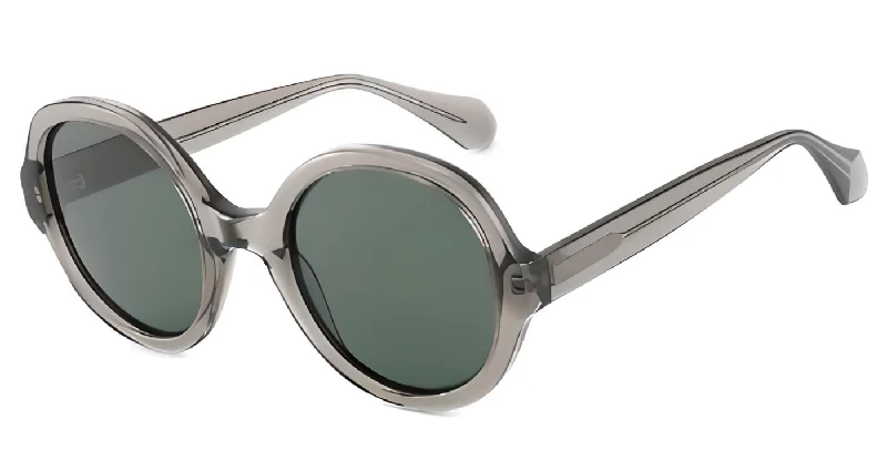 N82 Transparent Grey - Green lens